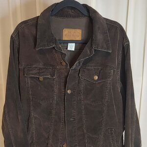 Women's Old Navy Brown Corduroy Coats Jackets